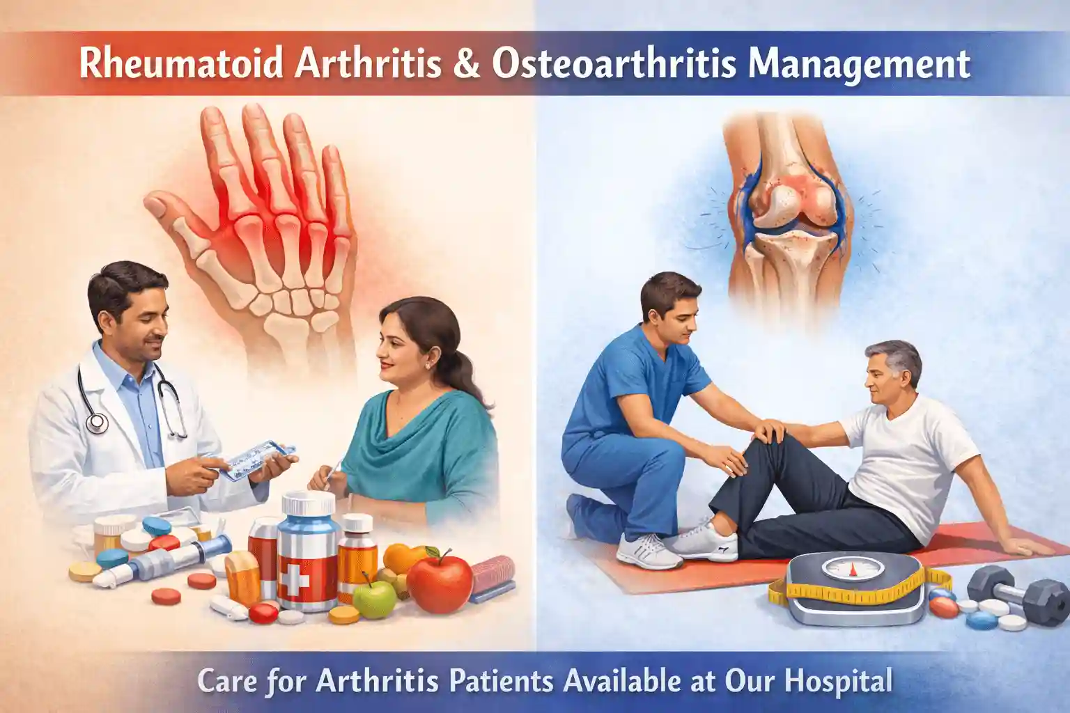 Rheumatoid arthritis and osteoarthritis management